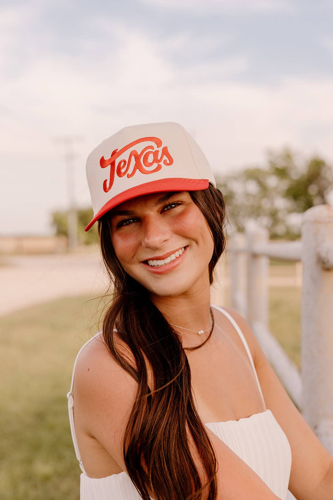 Red Texas Vintage Hat