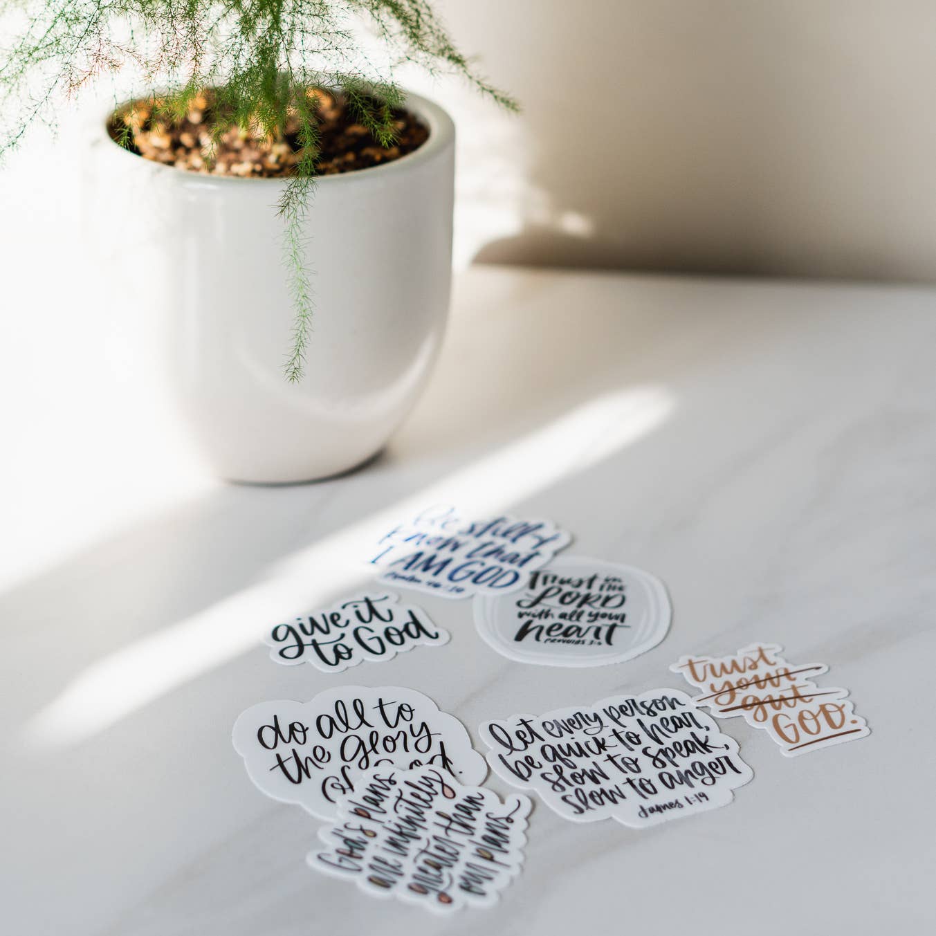 Be Still and Know - Vinyl Die Cut Sticker