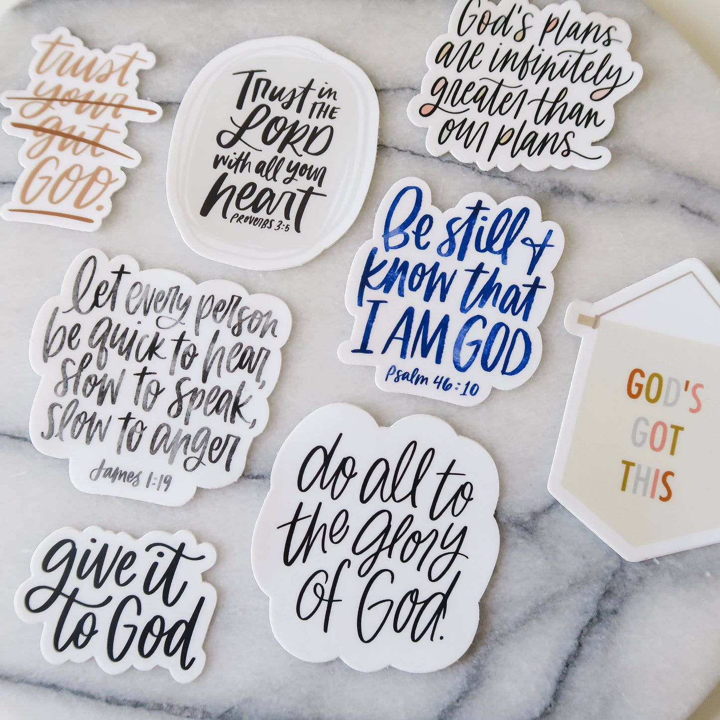 Be Still and Know - Vinyl Die Cut Sticker