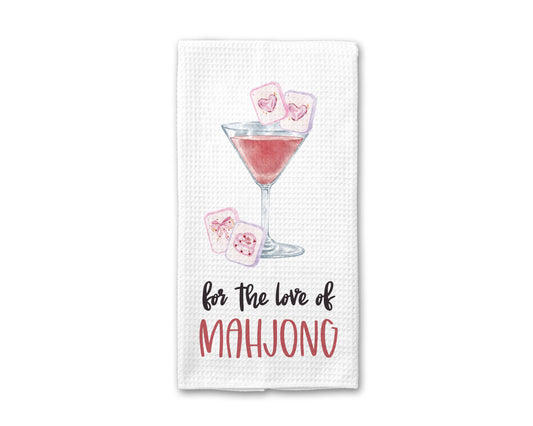 For The Love of Mahjong Kitchen Towel