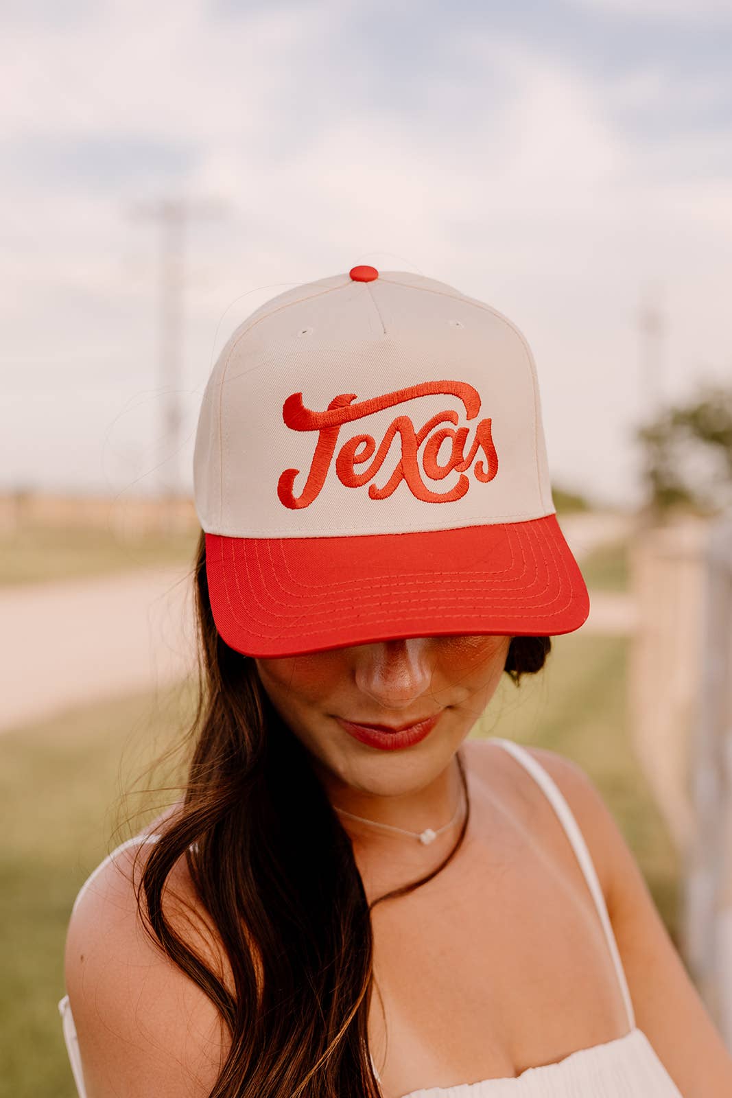 Red Texas Vintage Hat