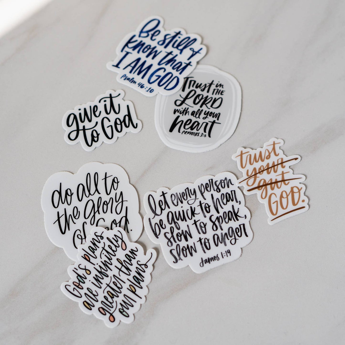 Be Still and Know - Vinyl Die Cut Sticker
