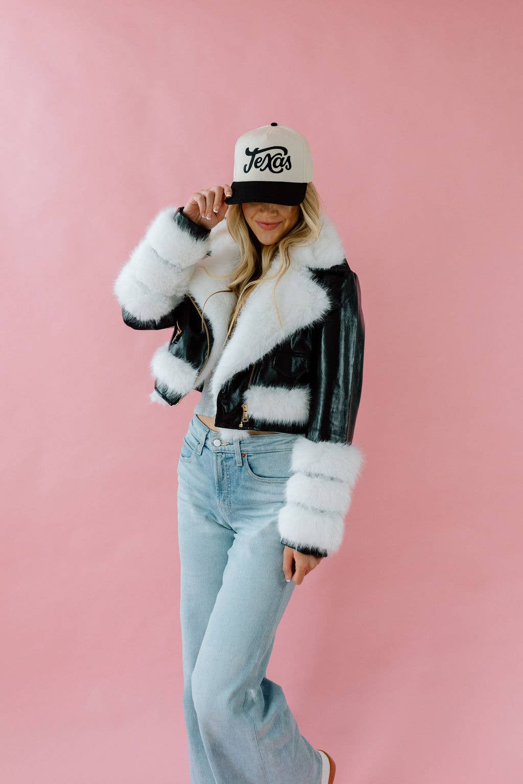 Black Texas Vintage Hat
