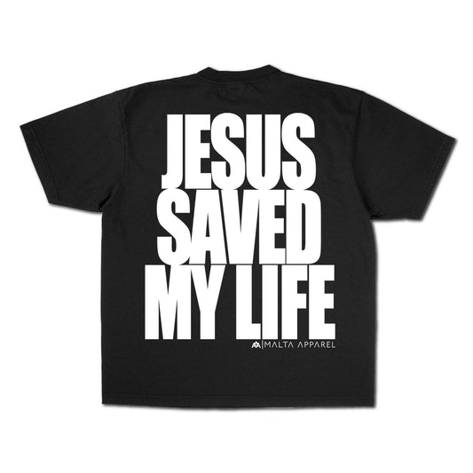 Jesus Saved My Life Oversized Tee