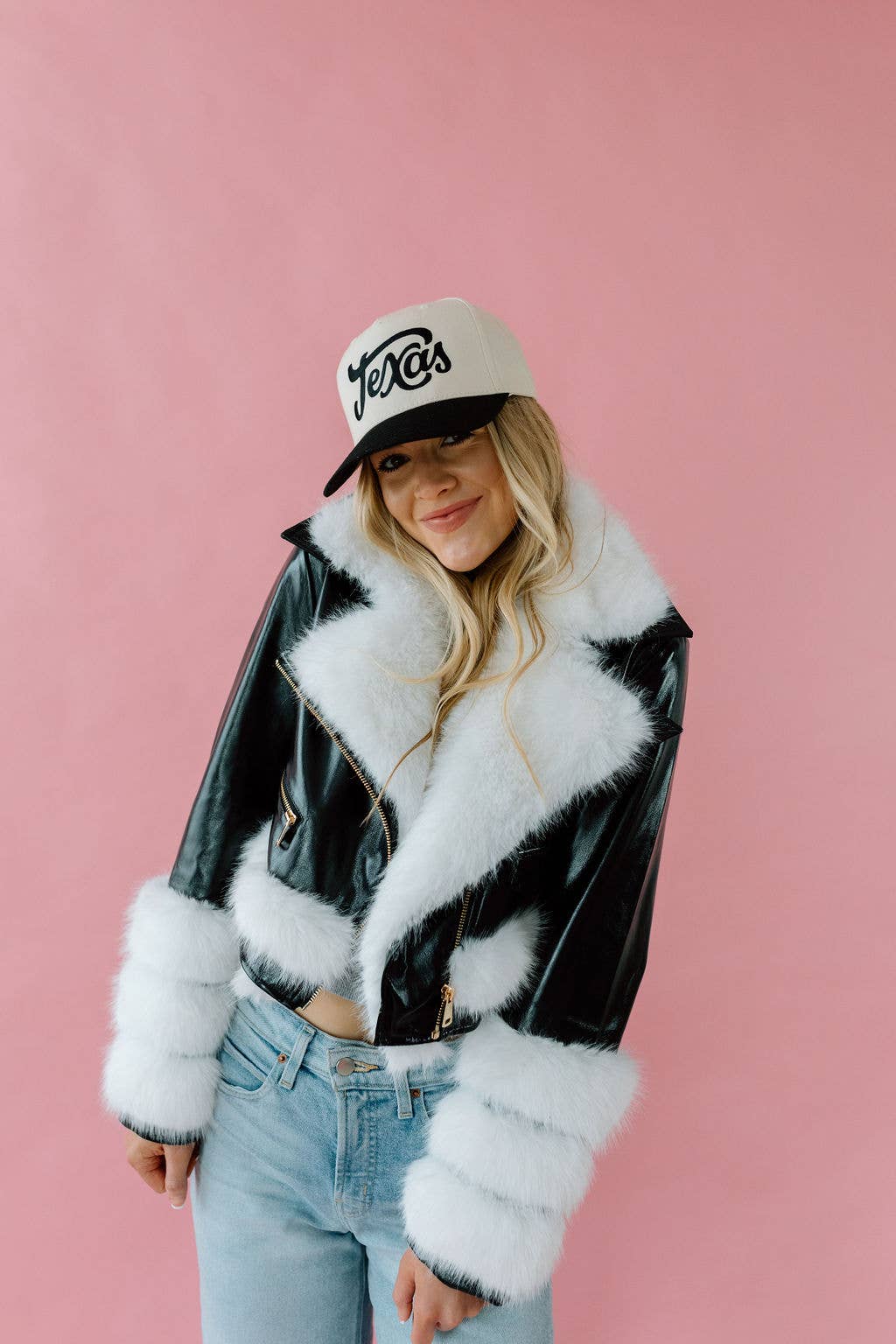 Black Texas Vintage Hat