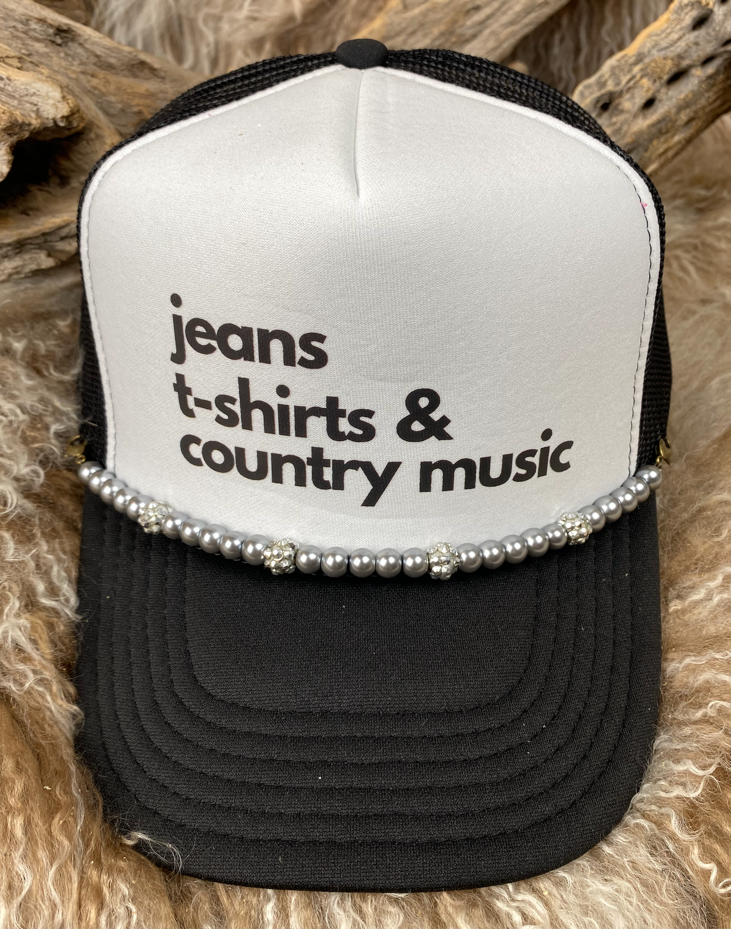 Jeans T-Shirts & Country Music Trucker Hat