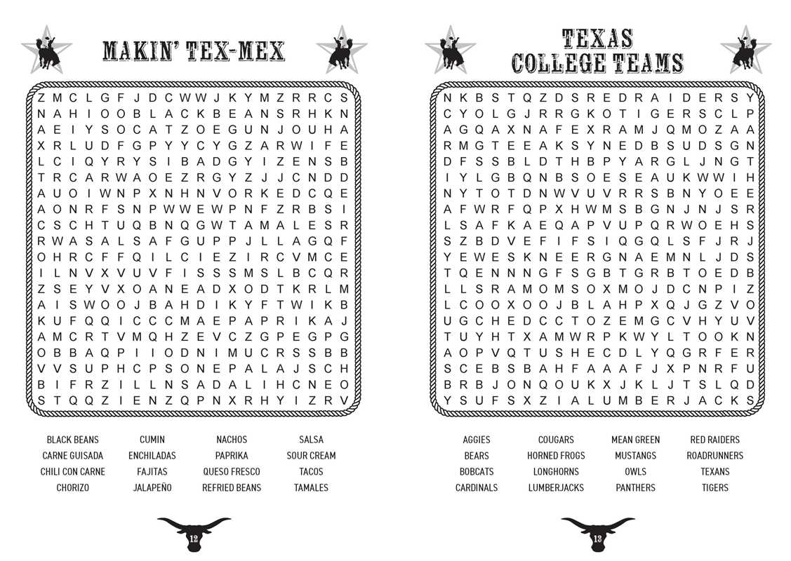 All About Texas Word Search by Editors of Thunder Bay Press