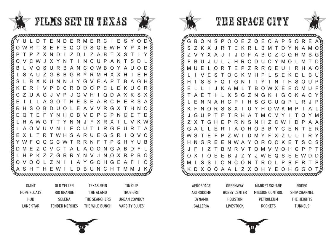 All About Texas Word Search by Editors of Thunder Bay Press