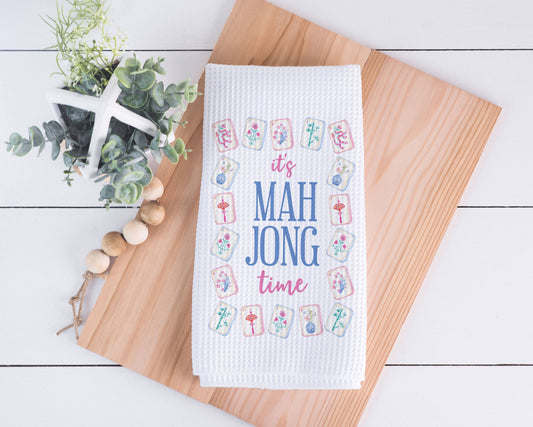 Mahjong Tiles Kitchen Towel
