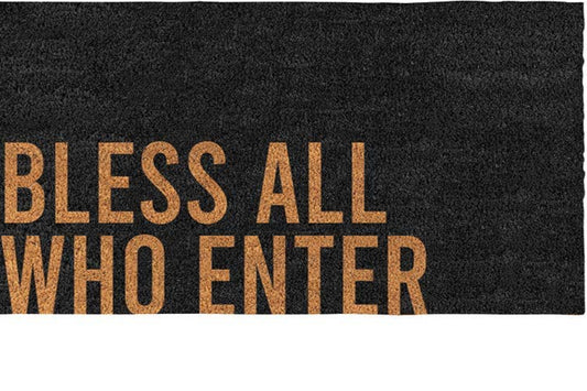 Large Doormat - Bless All Who Enter
