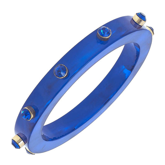 Renee Resin and Rhinestone Bangle