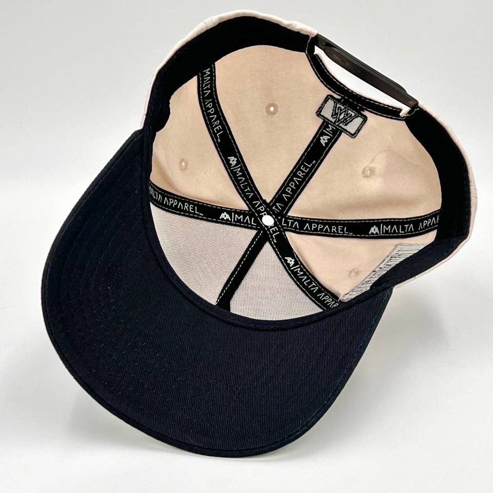 SERVANT Upside Down Kingdom Snapback - Beige