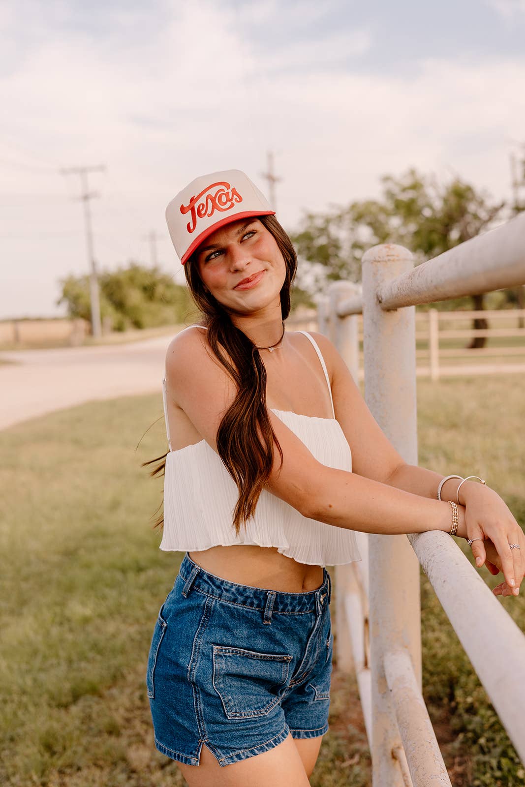 Red Texas Vintage Hat