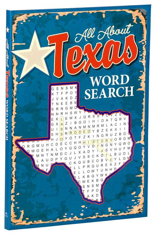 All About Texas Word Search by Editors of Thunder Bay Press