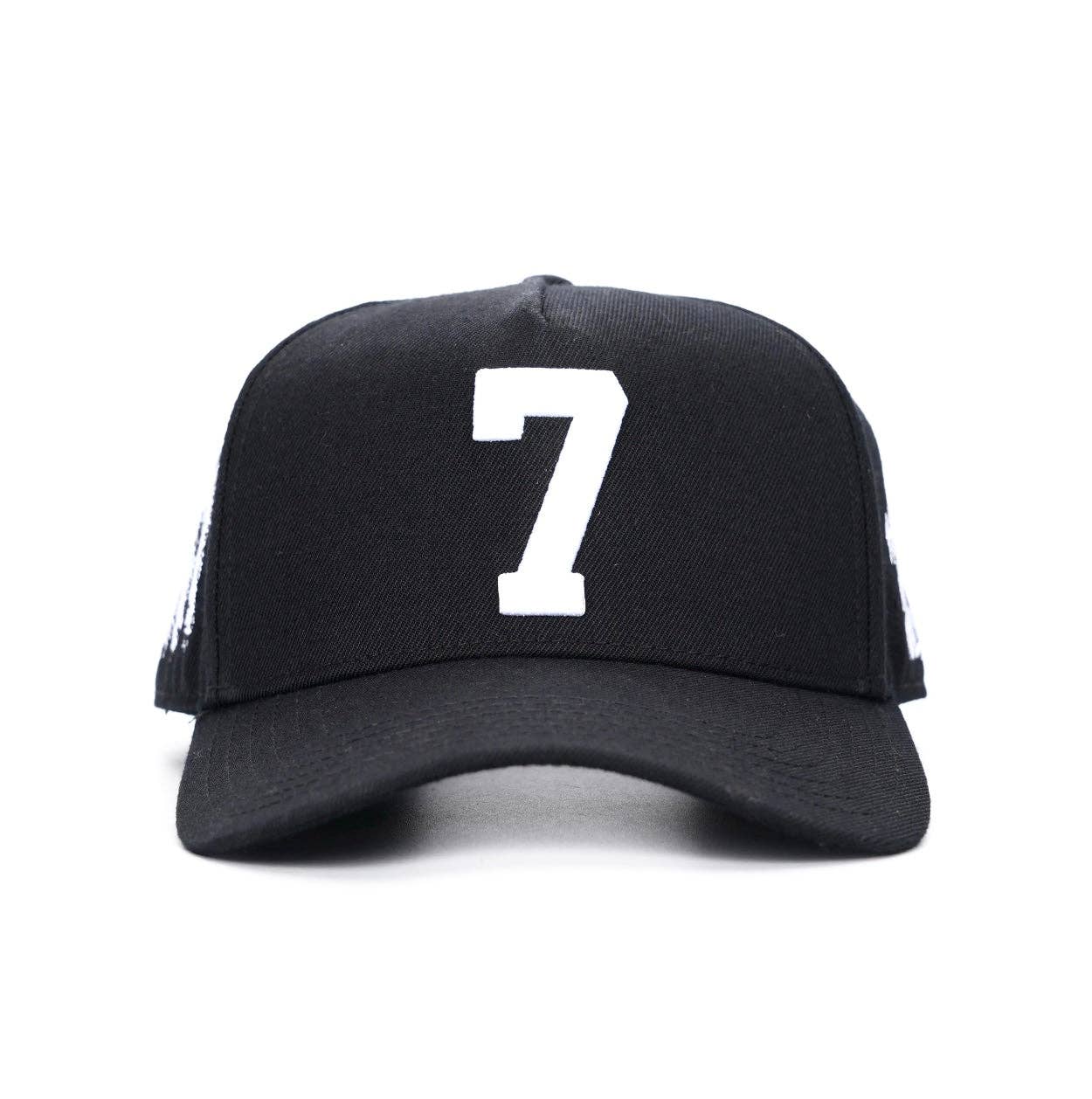 7 Spirits Trucker Hat - Black