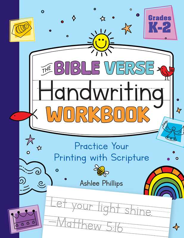 Bible Verse Handwriting Workbook by Ashlee Phillips