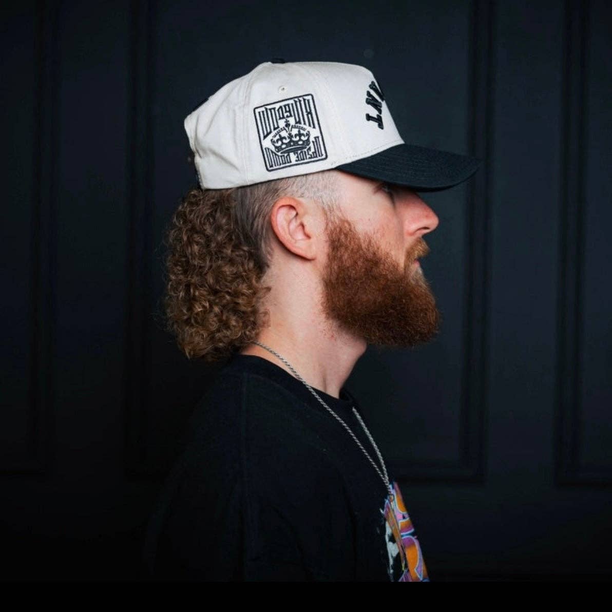 SERVANT Upside Down Kingdom Snapback - Beige
