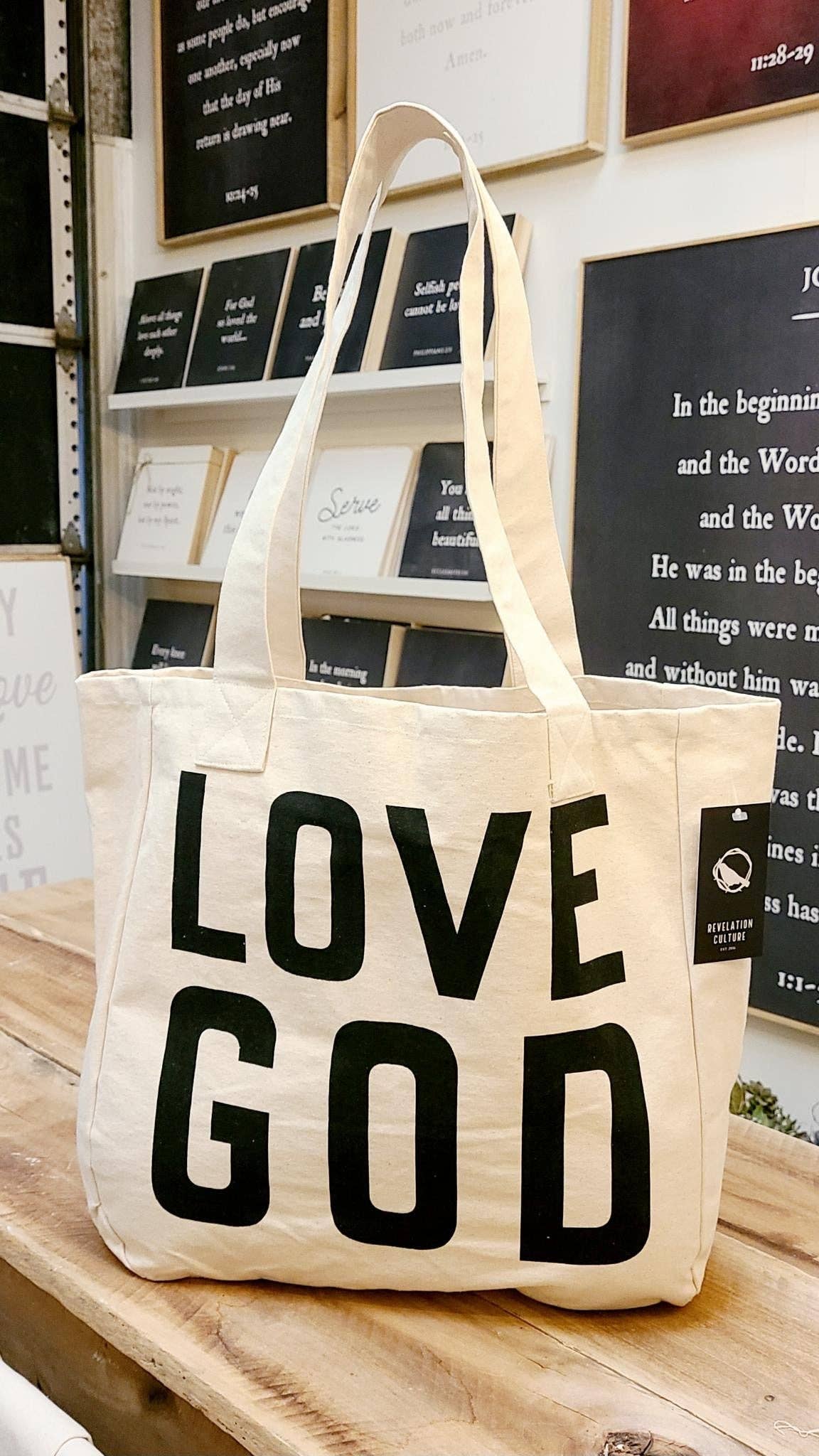 Love God Love Others Tote Bag