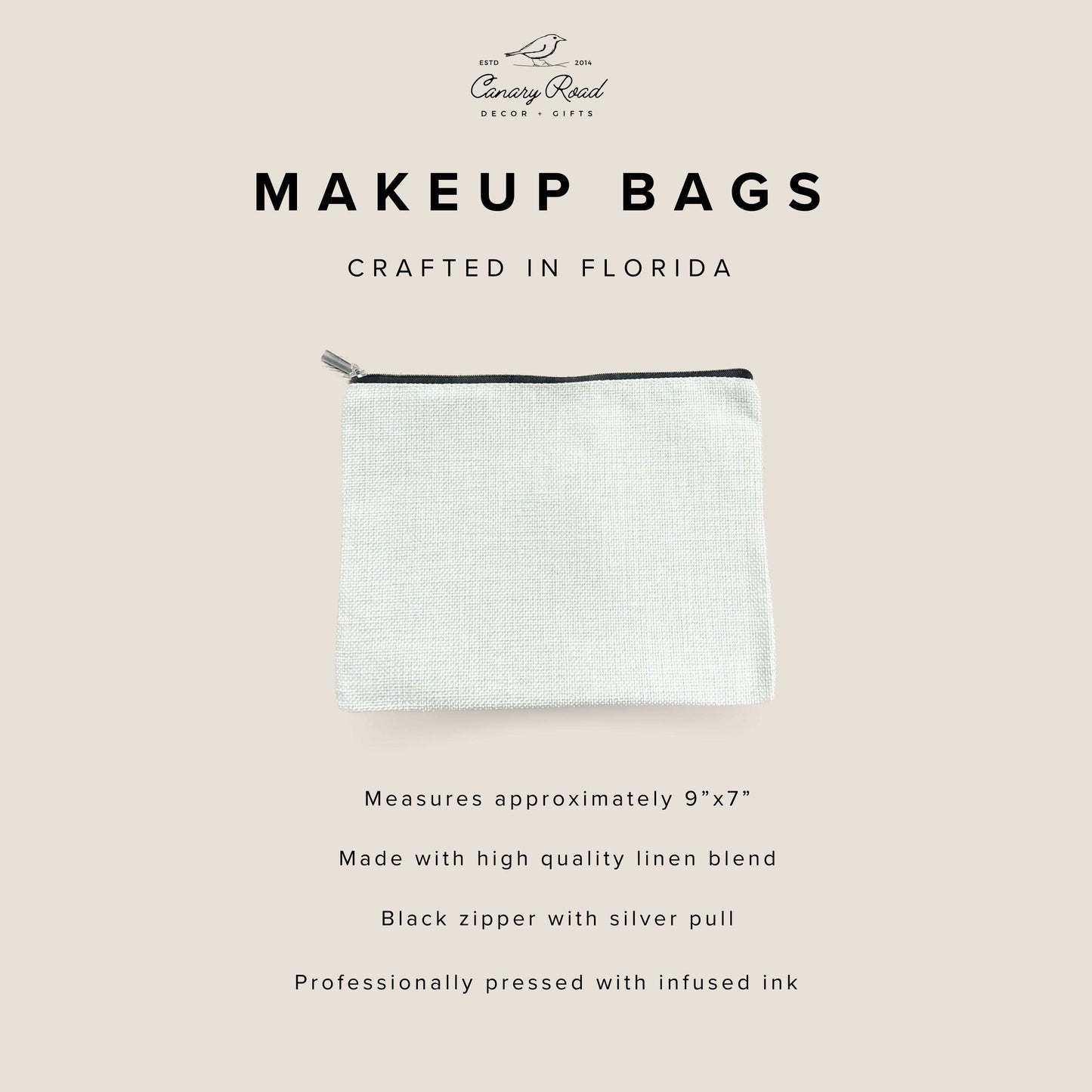 Mahjong Tile Makeup Bag Cosmetic Zipper Pouch Accessory