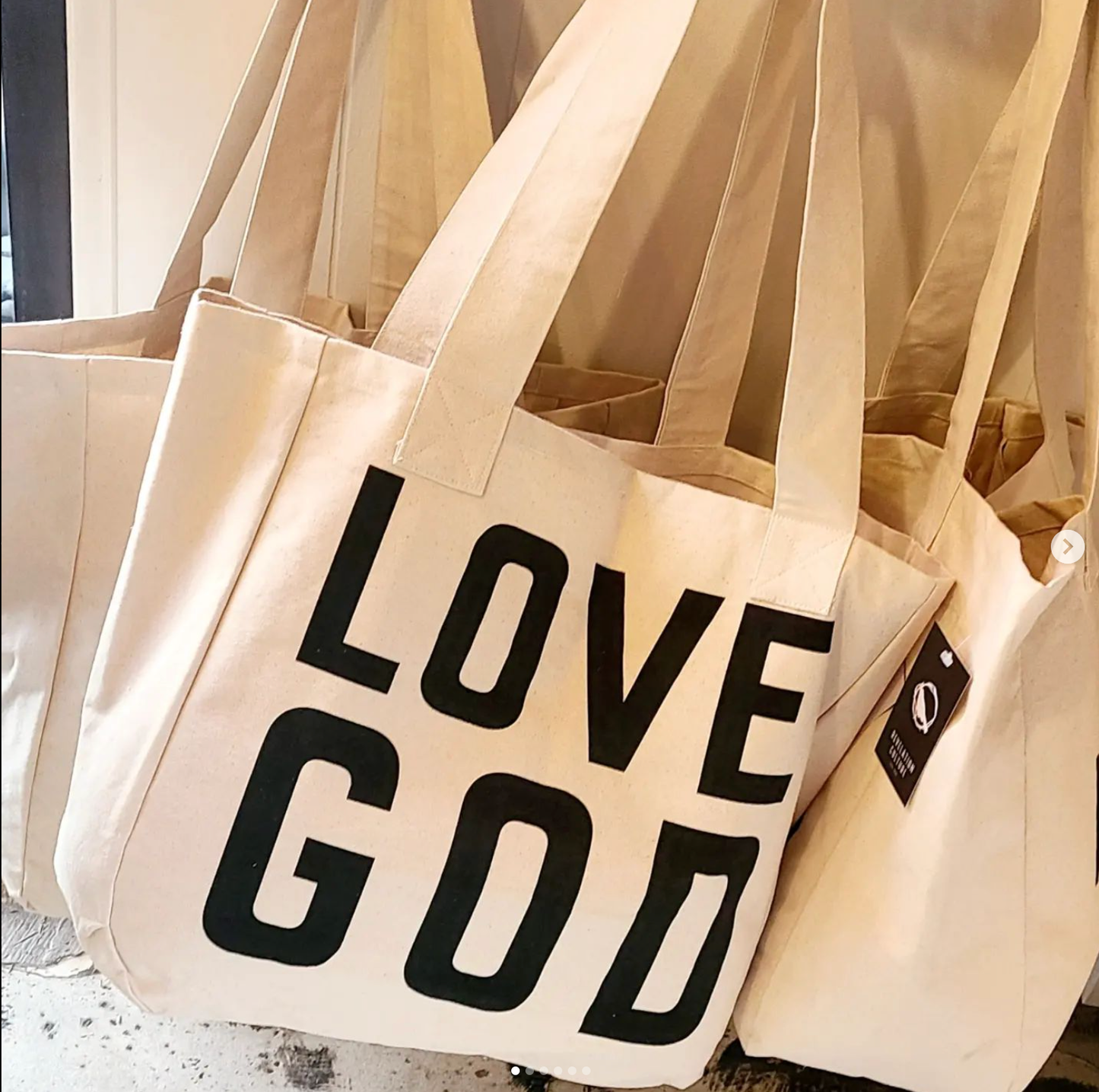 Love God Love Others Tote Bag