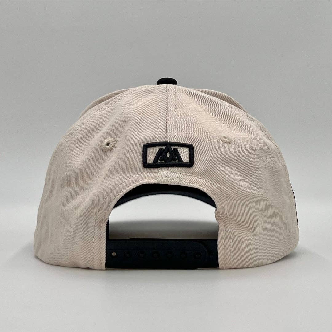 SERVANT Upside Down Kingdom Snapback - Beige