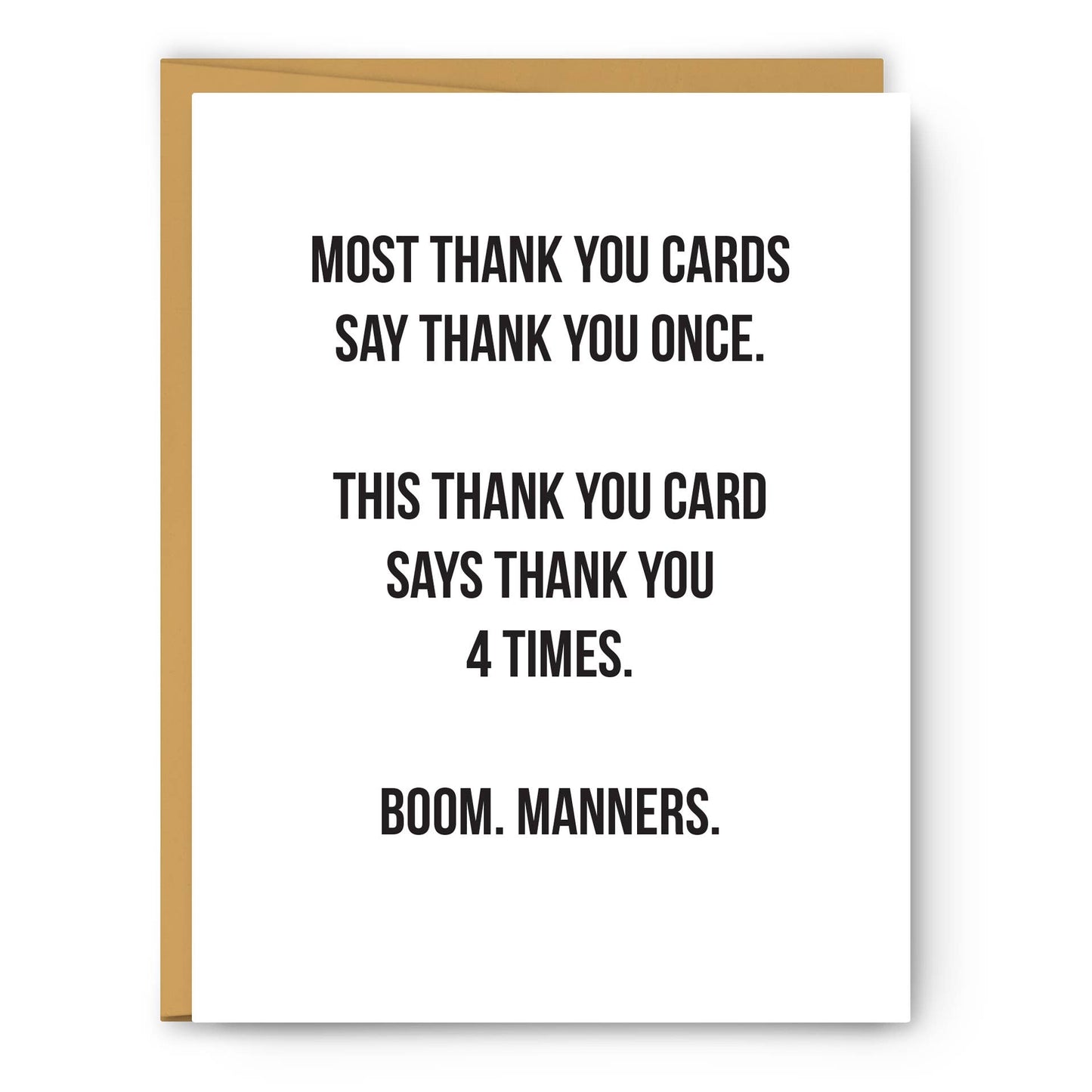 Most Thank You Cards - Everyday Card